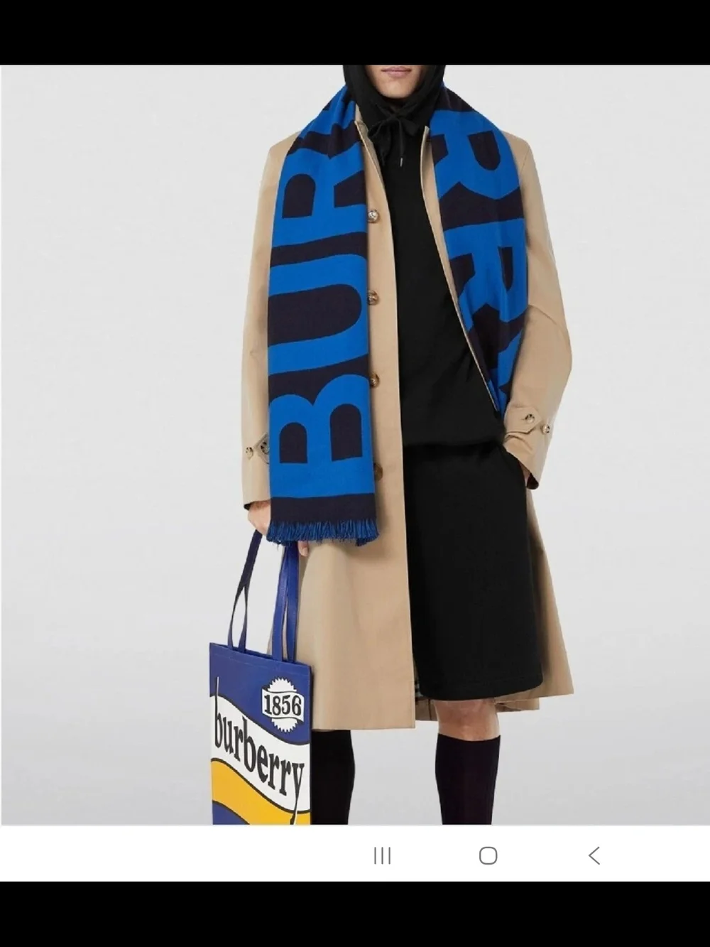 Burberry bold black